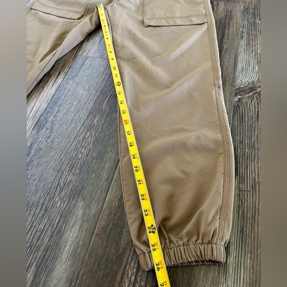 Jeep Spirit Cargo Pants Joggers Womens Juniors XL Brown High Rise Outdoor Hiking - Picture 5 of 13
